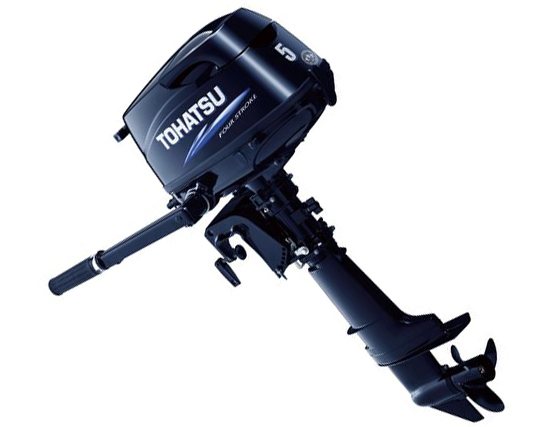 Лодочный мотор Tohatsu MFS 5 B DS 4-х тактный