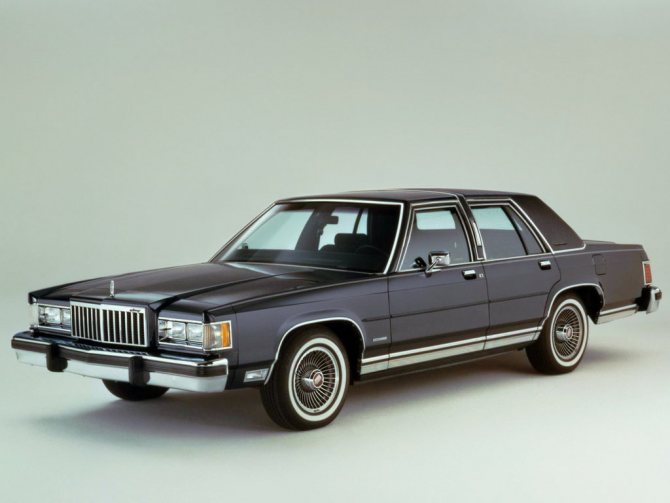 Mercury Grand Marquis 1979, седан, 1 поколение
