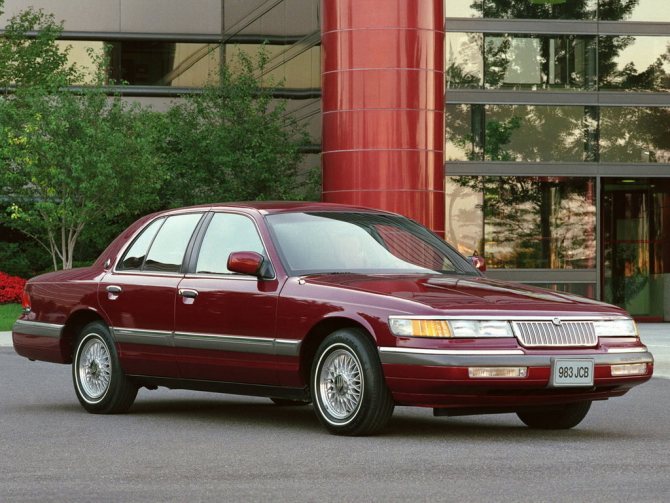 Mercury Grand Marquis 1990, седан, 2 поколение