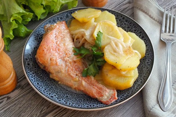 Морской окунь в рукаве