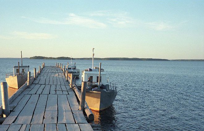 Озеро Водлозеро Карелия