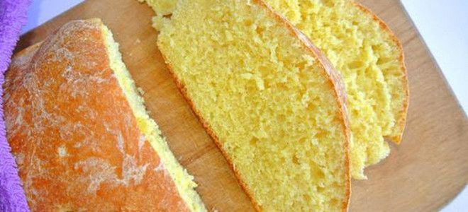 рецепт хлеба из кукурузной муки в духовке