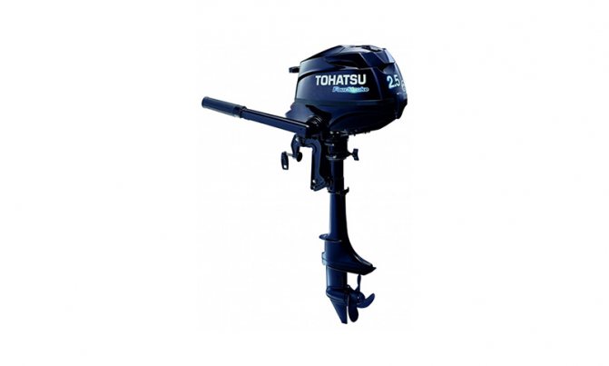 Tohatsu MFS 2.5 S — для малой рыбацкой лодки
